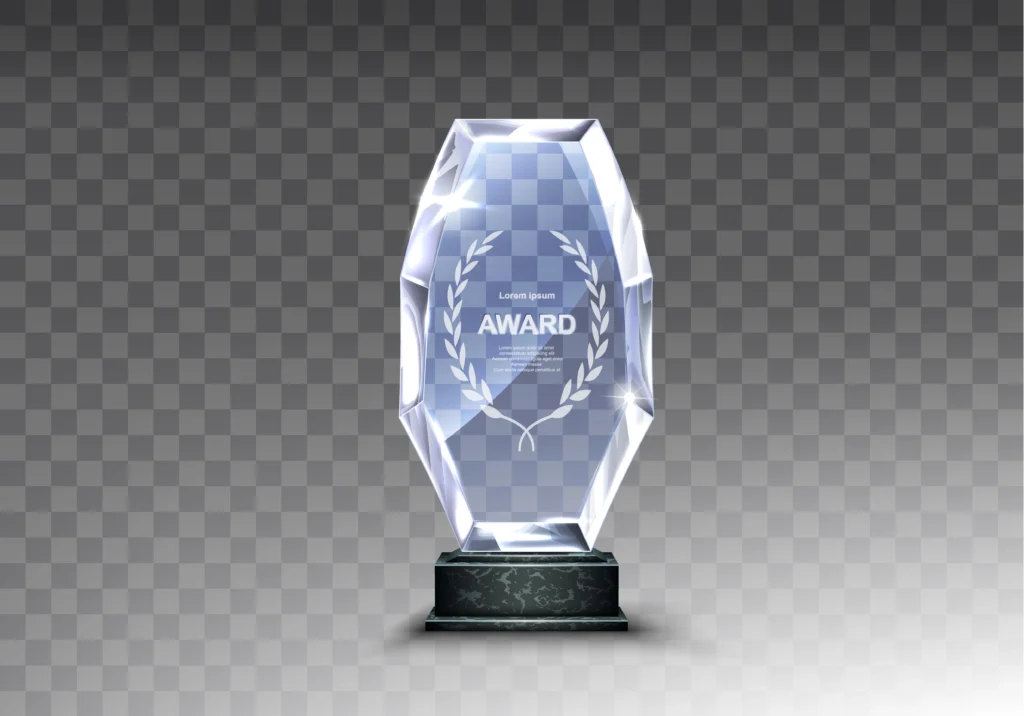 Crystal Trophies supplier